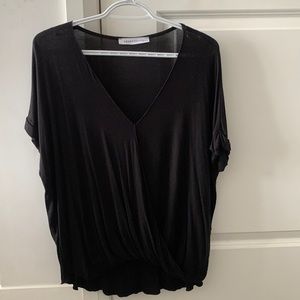 Seven Sisters Black Crossover T-shirt